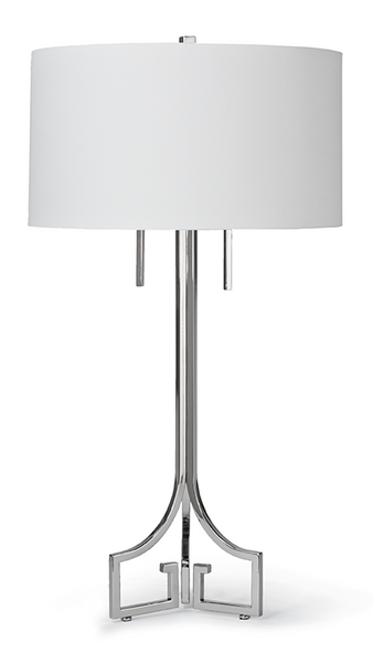 Le Chic polished Nickel Table Lamp - Regina Andrew  - the-lamp-shop.com