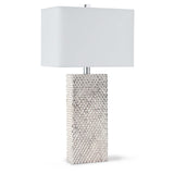 Platinum Column Table Lamp - the-lamp-shop.com